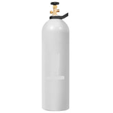 CO2 Tank 15 lbs New Aluminum Alloy Gas Cylinder with CGA320 Valve DOT Approved